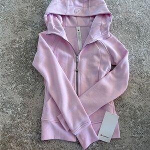 lululemon athletica Light Pink Full-Zip Hoodie